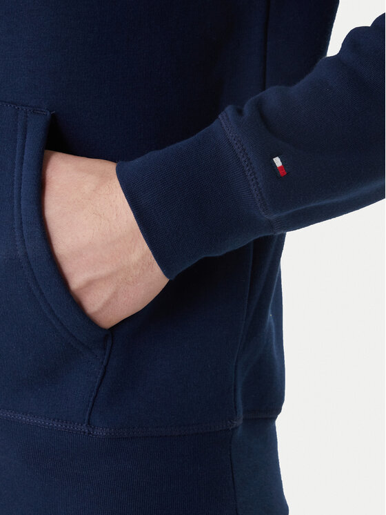 Tommy Hilfiger Tommy Hilfiger Mikina Logo MW0MW11599 Tmavomodrá Regular Fit