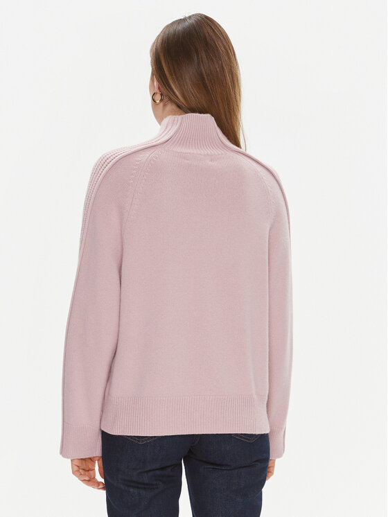 Calvin Klein Calvin Klein Rollkragenpullover K20K205985 Rosa Relaxed Fit
