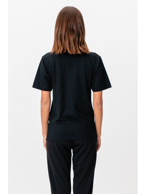 TeeShoppen TeeShoppen T-Shirt 'Oversized Collection' Czarny Oversize