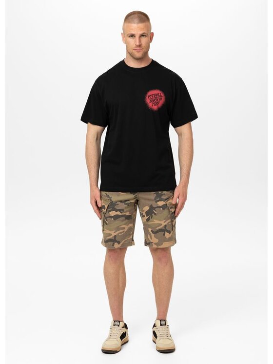 PITBULL PITBULL T-Shirt AUTOMATIC Czarny Regular Fit