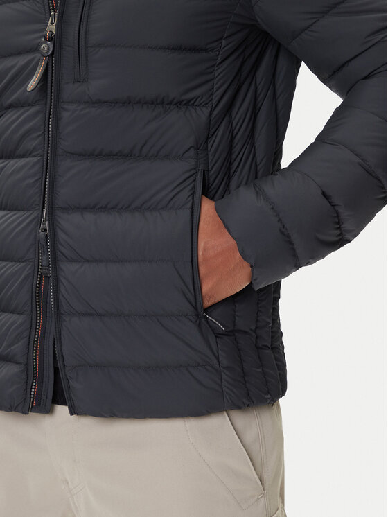 Parajumpers Parajumpers Пухено яке Ugo 25WMPMPUSL04 Черен Regular Fit
