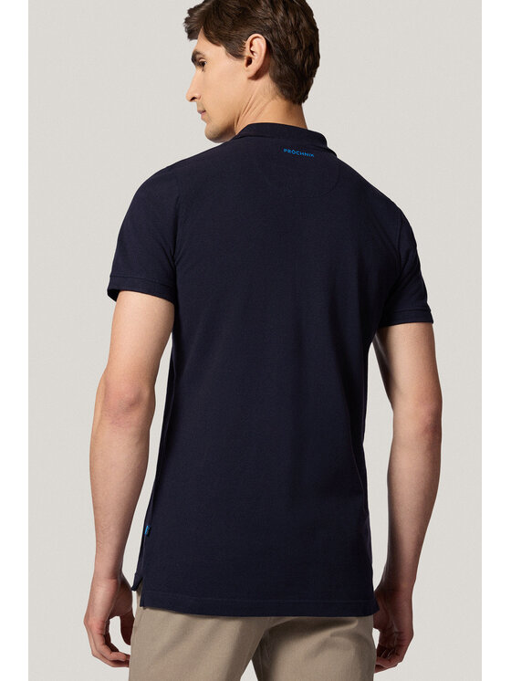 Próchnik Próchnik Polo PM5 PO073125000018 Granatowy Regular Fit