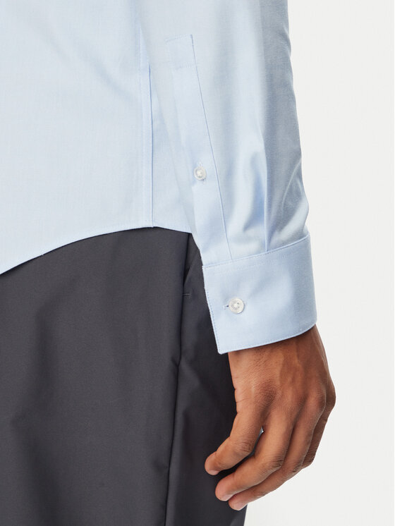 Calvin Klein Calvin Klein Πουκάμισο LV019EU006 Ανοιχτό μπλε Slim Fit