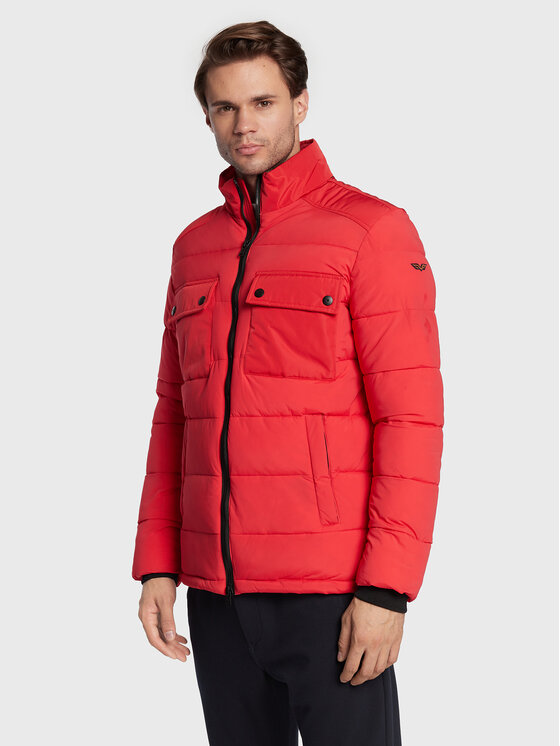 Armata di Mare Prechodná bunda 5332593 Červená Regular Fit