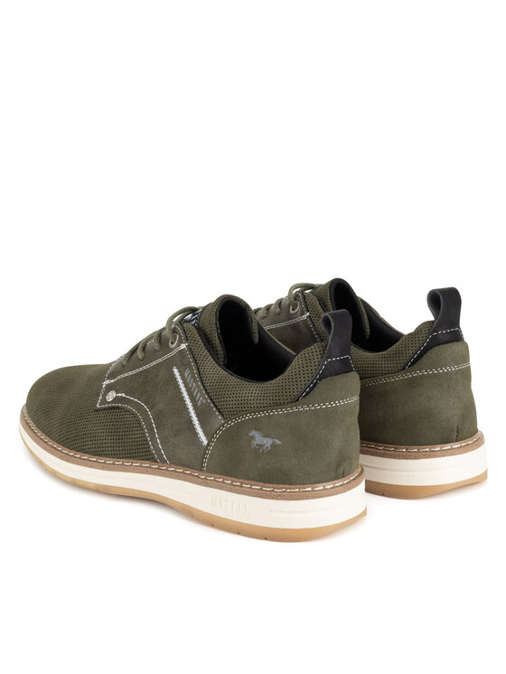 Mustang Mustang Halbschuhe 4197-303 Khakifarben