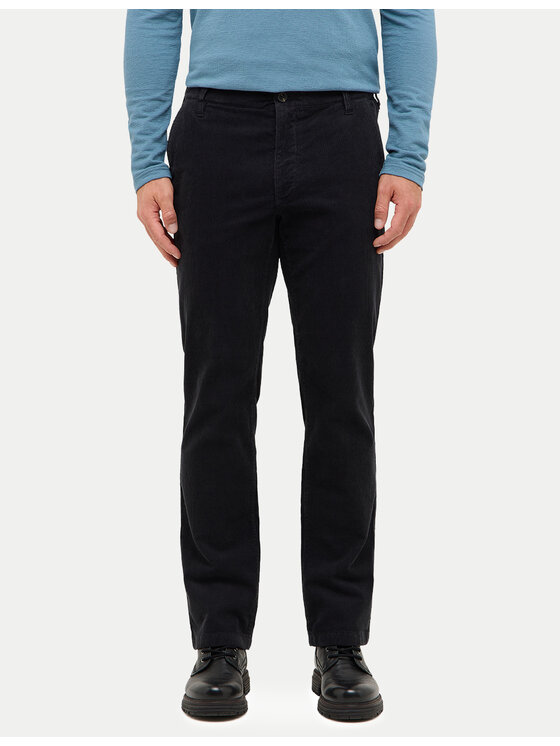Mustang Mustang Штани з тканини Tramper 1016829 Чорний Straight Fit