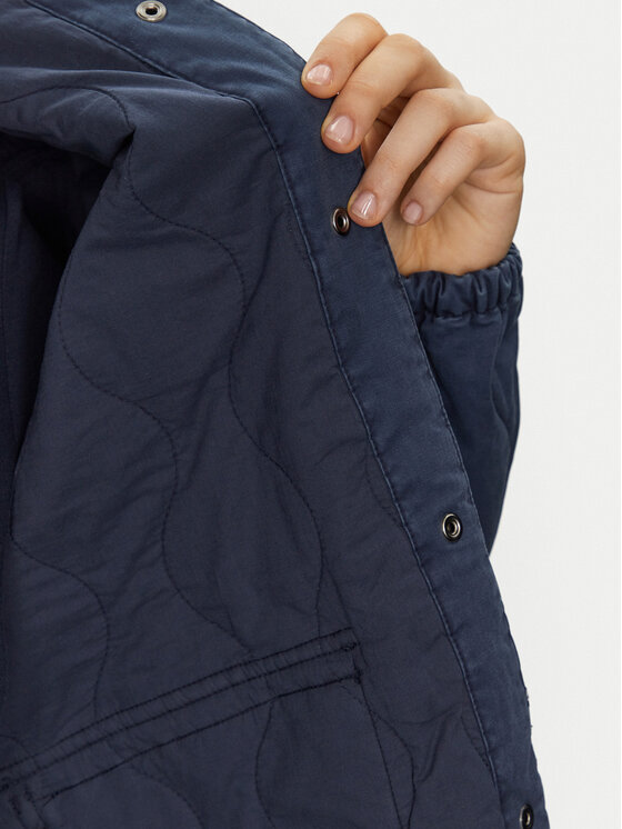 Mustang Mustang Jeansjacke Belva 1016132 Blau Relaxed Fit