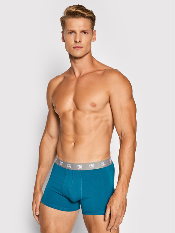 Cristiano Ronaldo CR7 Cristiano Ronaldo CR7 Set 3 parov boksaric Basic Trunk 3-Pack 8100-49-2717 Modra