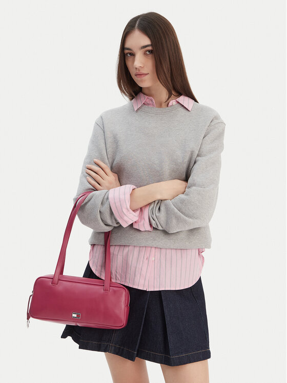 Tommy Jeans Tommy Jeans Geantă Tjw City Shoulder Bag AW0AW18075 Roșu