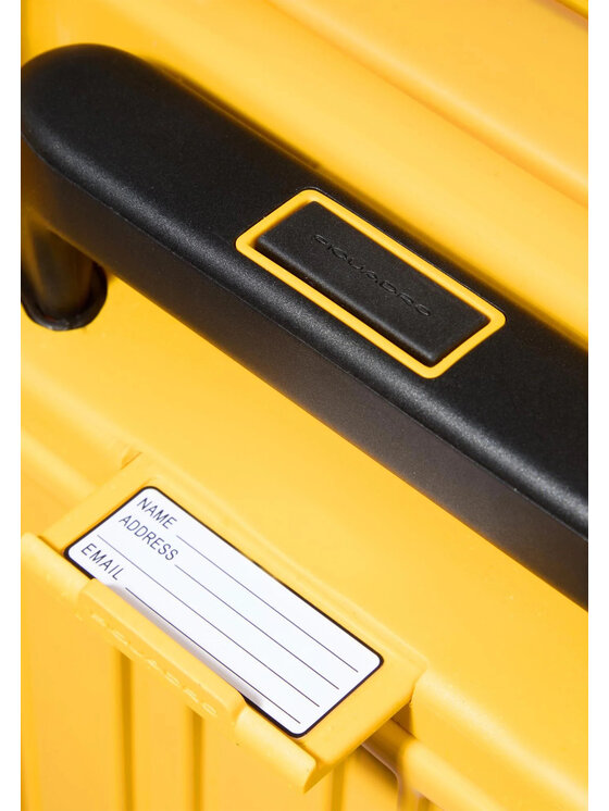 Piquadro Piquadro Valigia media bv4425pop-g Giallo