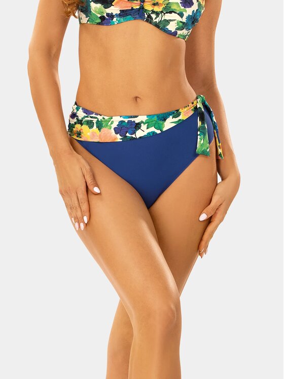 Feba Feba Dół od bikini FD164D Niebieski