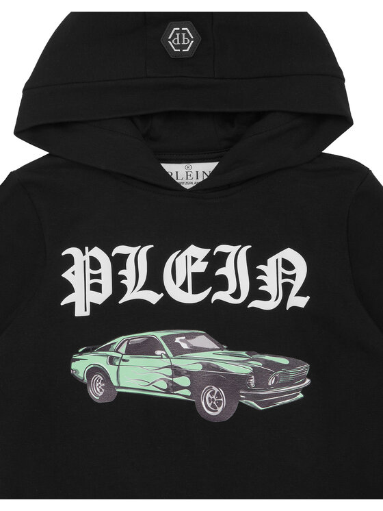 PHILIPP PLEIN PHILIPP PLEIN Bluza 28197 Czarny Regular Fit