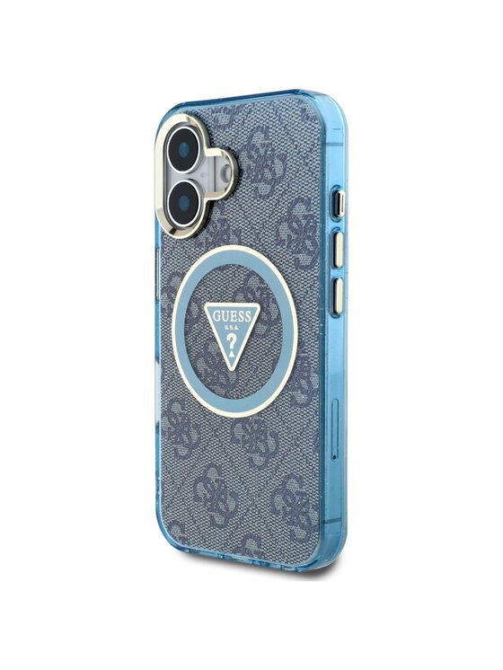Guess Guess Etui na telefon Apple iPhone 16 Niebieski