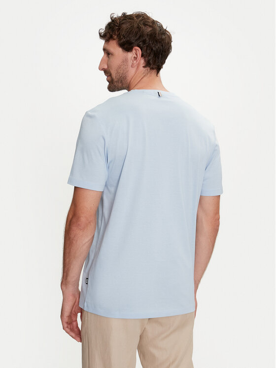BOSS Boss T-Shirt Tessler 150 50468395 Błękitny Slim Fit