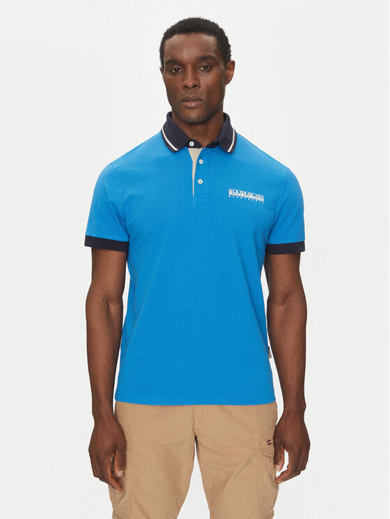 Napapijri Napapijri Polokošile E-Zeri NP0A4ID4 Modrá Regular Fit