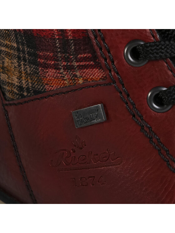 Rieker Rieker Čizme Z4243-36 Tamnocrvena