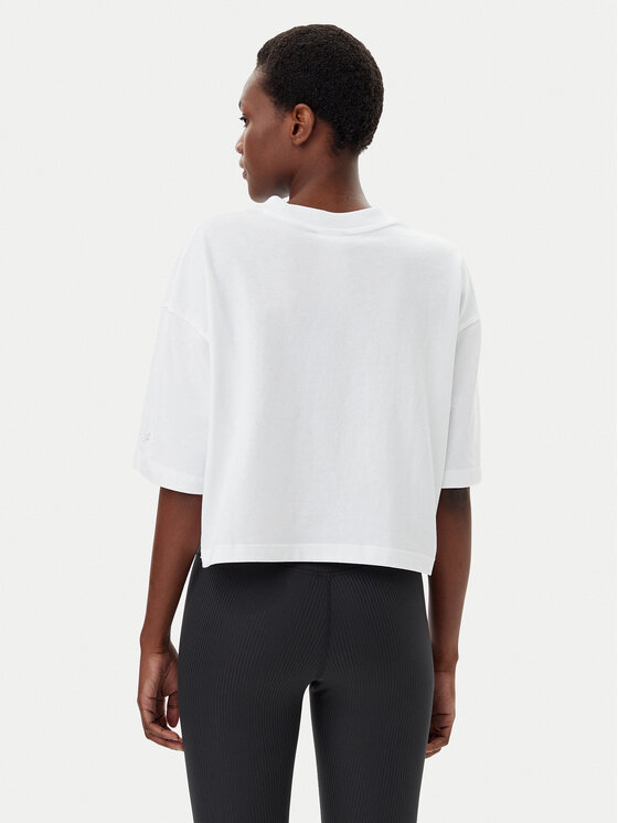 New Balance New Balance Тишърт WT51935 Бял Oversize