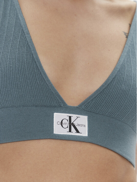 Calvin Klein Jeans Calvin Klein Jeans Top Variegated J20J222625 Niebieski Slim Fit