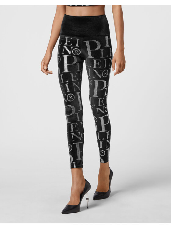PHILIPP PLEIN PHILIPP PLEIN Legíny 1981 Černá Skin Tight Fit