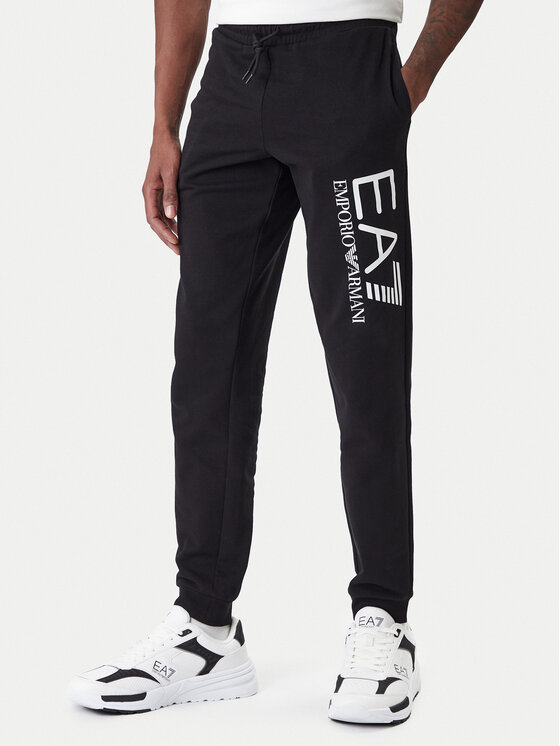 EA7 Emporio Armani EA7 Emporio Armani Teplákové kalhoty 7M001415 AF22266 UC001 Černá Regular Fit