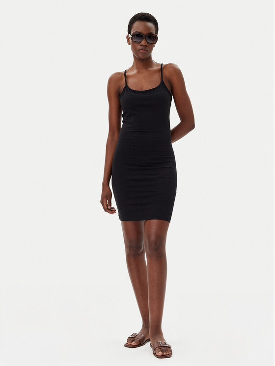 JJXX JJXX Φόρεμα καθημερινό Gigi 12267294 Μαύρο Slim Fit