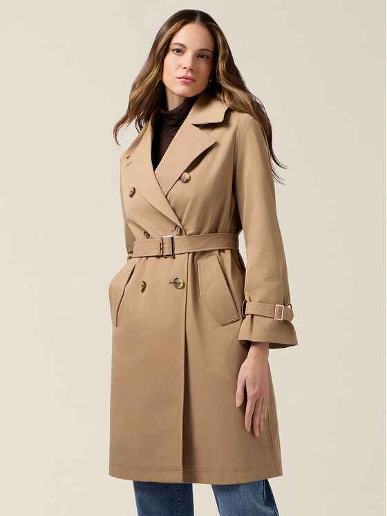 Oltre Oltre Cappotto invernale 0000R000492N012 Crema Baggy Fit