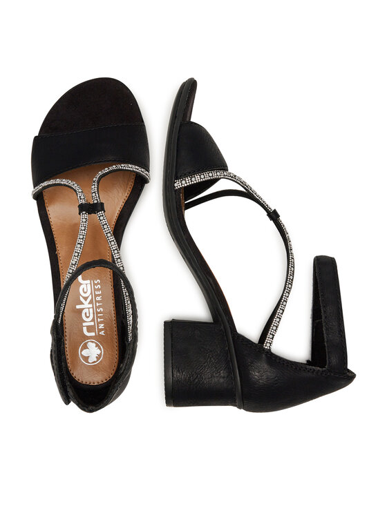 Rieker Rieker Sandali 64654-00 Nero