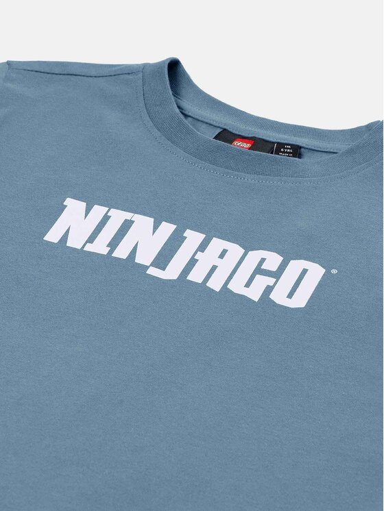 LEGO LEGO T-Shirt Ninjago 12011276 Niebieski Regular Fit