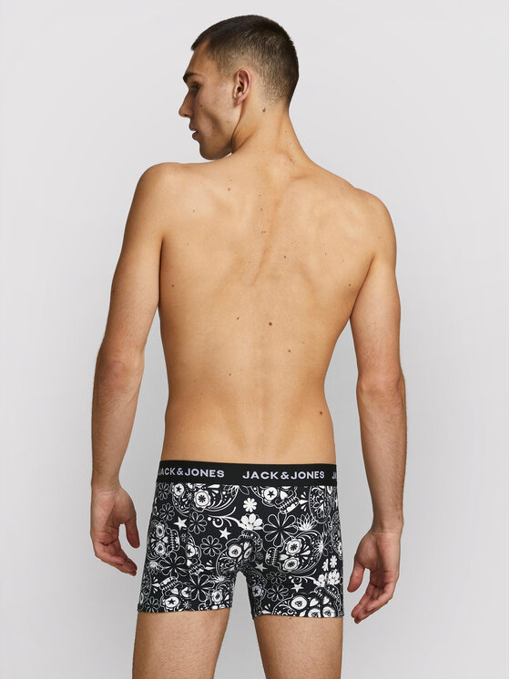 Jack&Jones Jack&Jones Set 3 perechi de boxeri Sugar Skull 12185485 Colorat