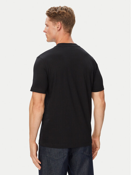 HUGO HUGO T-Shirt Daffilo 50568689 Schwarz Regular Fit