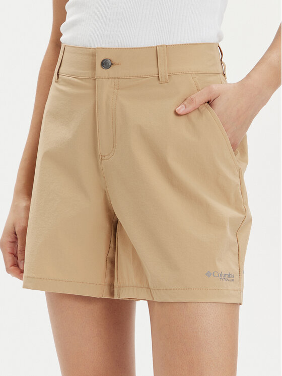Columbia Columbia Pantaloni scurți sport Summit Valley™ Short 2072494 Bej Active Fit