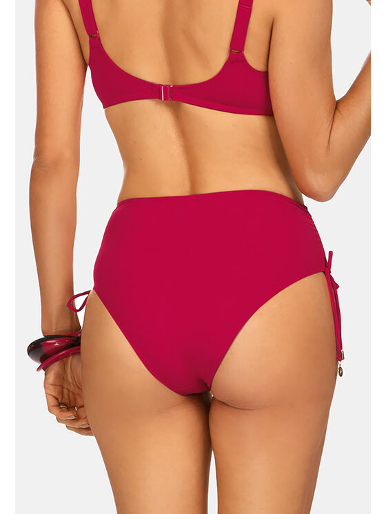 Feba Feba Dół od bikini FD90 Czerwony