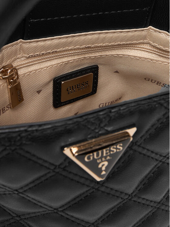 Guess Guess Kabelka Giully II Mini HWQG96 73760 Černá