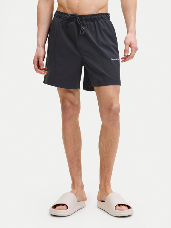 Jack & Jones Jack & Jones Plavecké šortky Maui Norrebro 12291434 Čierna Regular Fit