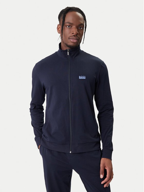 BOSS BOSS Dres 50554873 Granatowy Regular Fit