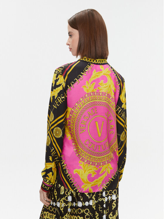 Versace Jeans Couture Camicia 75HAL2A1 Multicolore Regular Fit Modivo