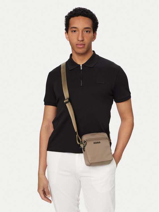 HUGO Saszetka Everett 50563508 Brązowy jasny