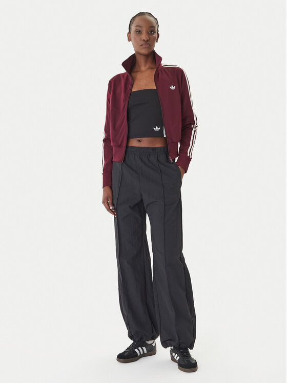 adidas adidas Bluza Firebird Classic KQ6532 Fioletowy Regular Fit