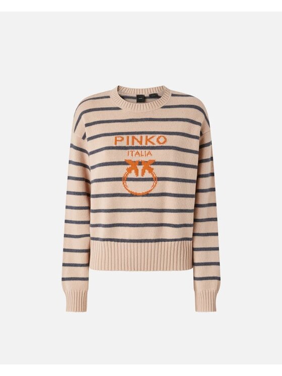 PINKO PINKO Maglione 88835 Beige Regular Fit