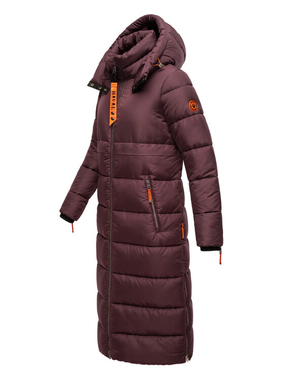 Navahoo Navahoo Kurtka zimowa Kristallblume Bordowy Regular Fit