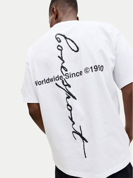 Jack & Jones Jack & Jones T-shirt Dust 12292982 Bianco Loose Fit