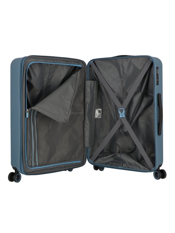 American Tourister American Tourister Walizka średnia 316950 Błękitny
