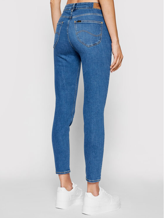 Lee Lee Jeansy Scarlett L626QDDM 112140398 Granatowy Skinny Fit
