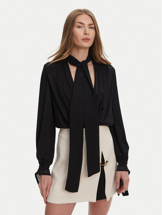Elisabetta Franchi Elisabetta Franchi Body CB-006-51E2 Fekete Regular Fit