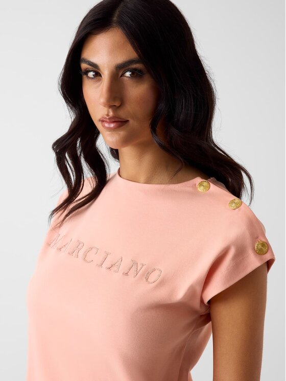 Marciano Guess Marciano Guess T-shirt 181284 Arancione Classic Fit