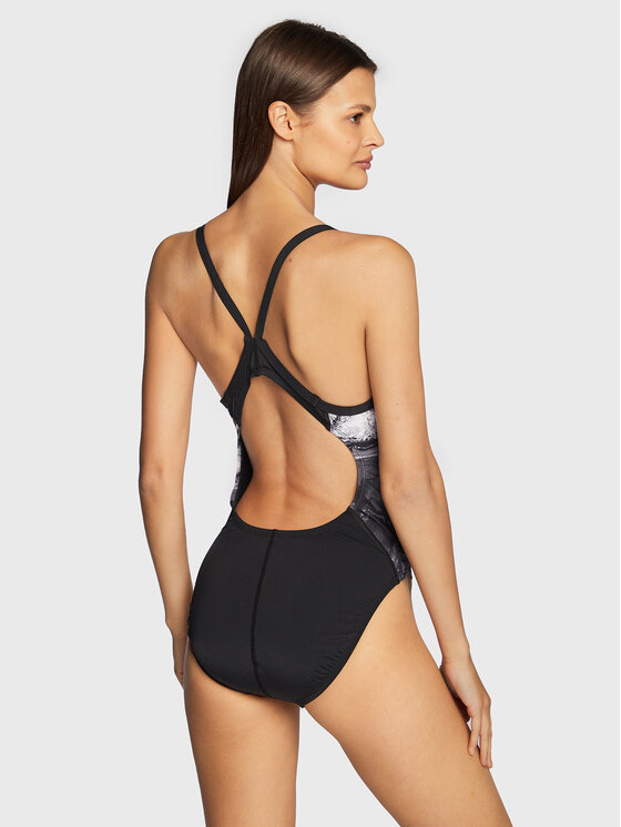 Nike Nike Badeanzug Hydrastrong NESSC051 Schwarz