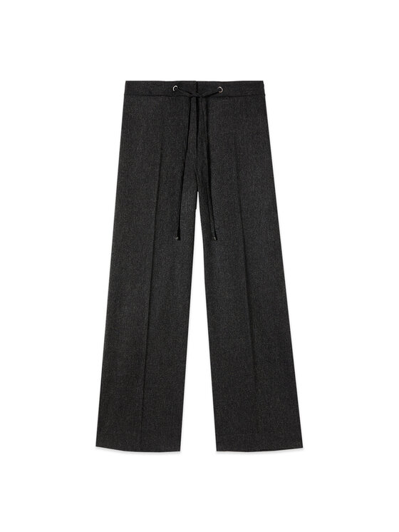 Oltre Oltre Pantaloni di tessuto P04AR109405N023 Grigio Flared Fit