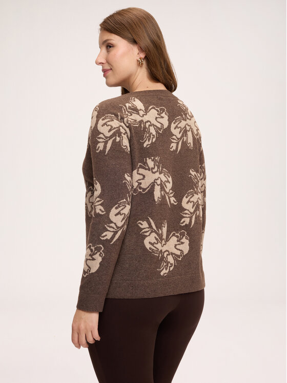 Fiorella Rubino Fiorella Rubino Maglione M460L008727N0S2 Marrone Regular Fit