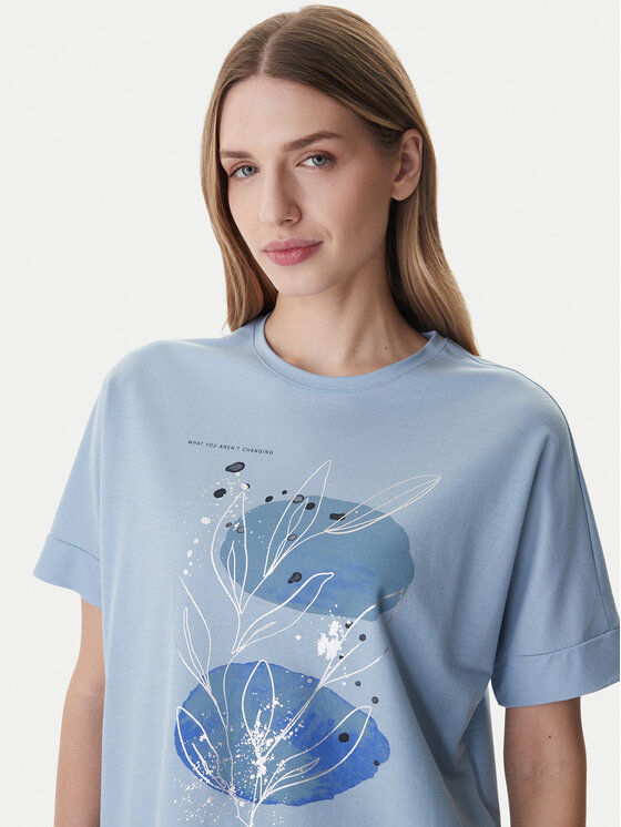 ONLY ONLY Футболка Jany 15356044 Écru Regular Fit