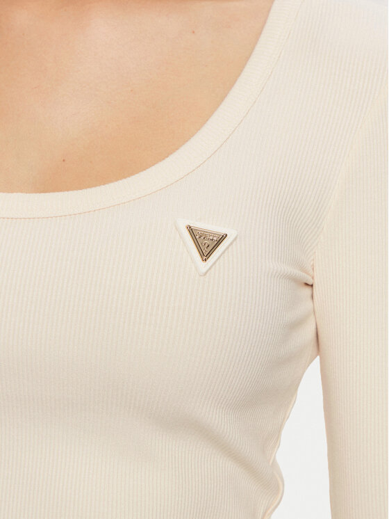Guess Guess Halenka V4BP07 K8RT2 Écru Regular Fit